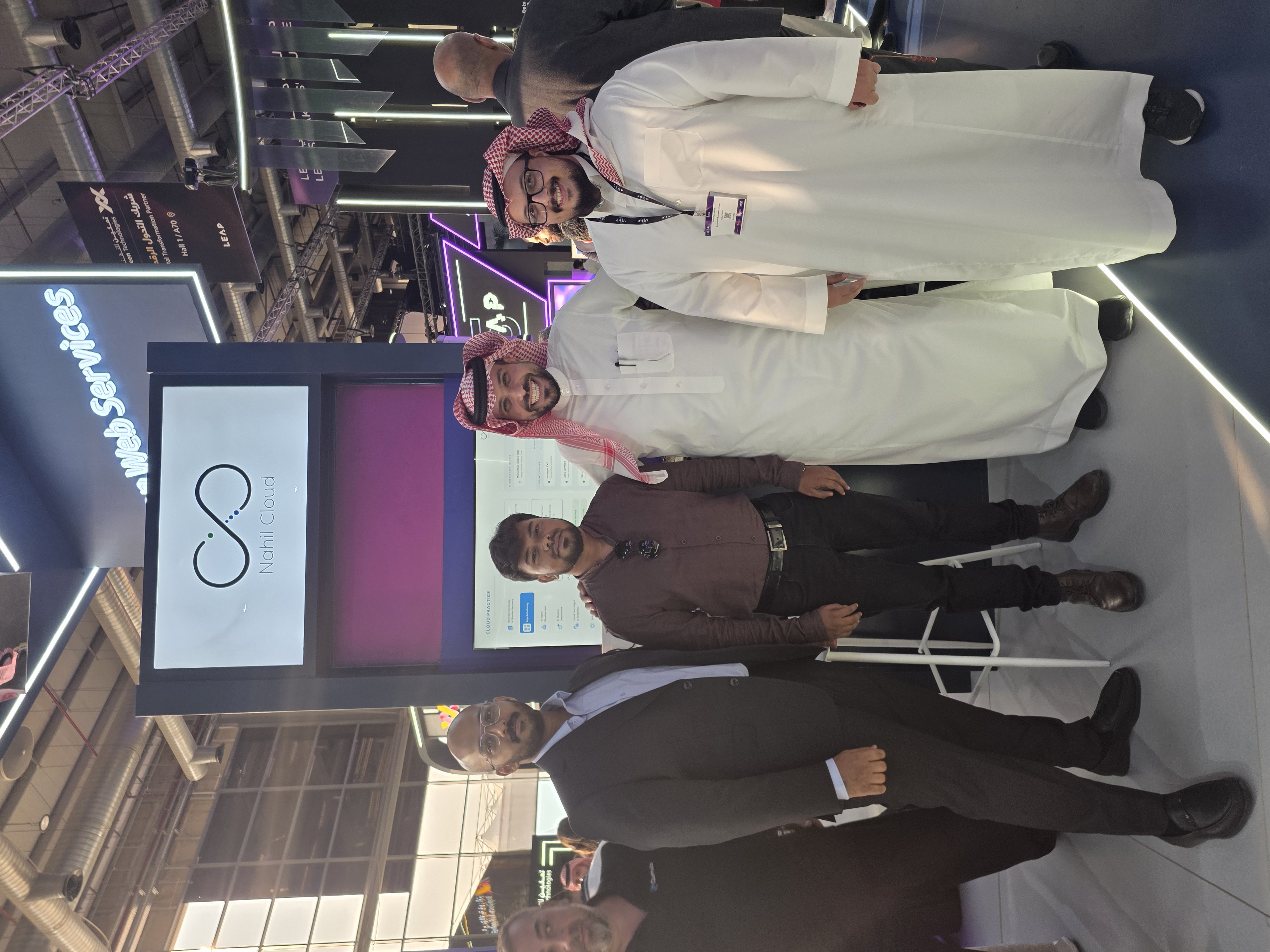 CodeSizzler team at LEAP 2026 Riyadh